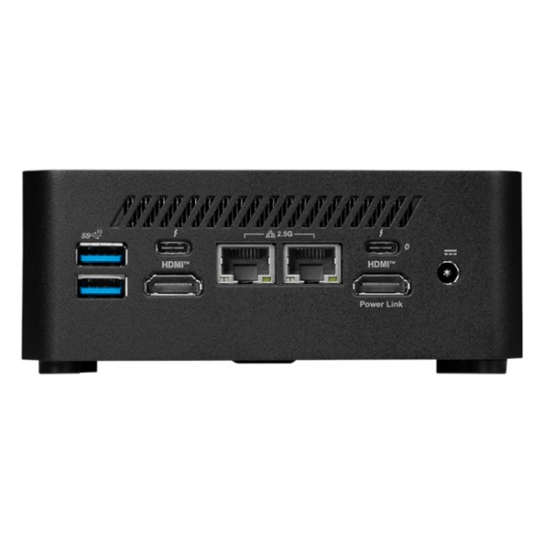 Mini desktop PC MSI Cubi NUC 1M-258BEU barebone Core 7 / WiFi 6E + BT 5.3 / 2x2.5Gbps / black - Slika 6