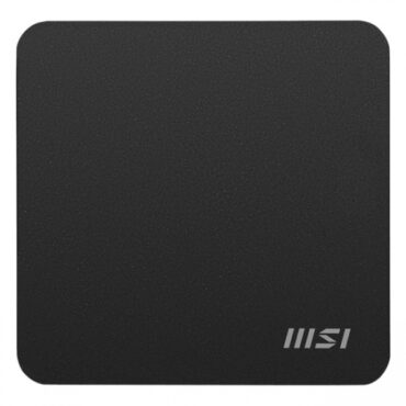 Mini desktop PC MSI Cubi NUC 1M-260BEU barebone Core 3 / WiFi 6E + BT 5.3 / 2x2.5Gbps / black