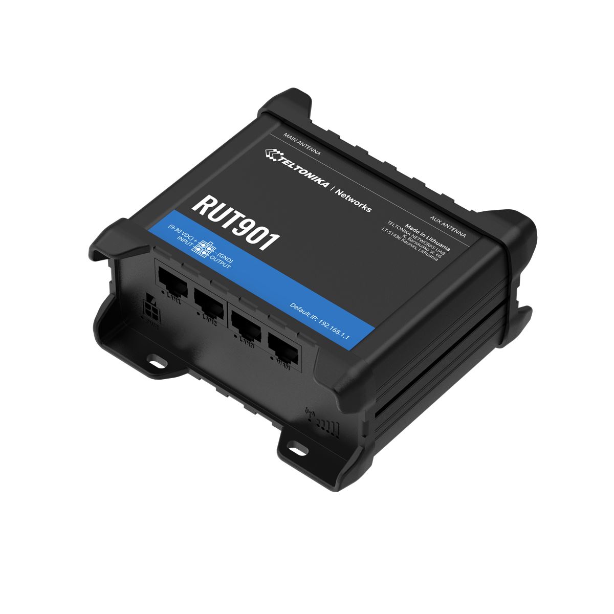 TELTONIKA Router 4G Industrijski Dual SIM WiFi 4x100Mb port - Slika 2