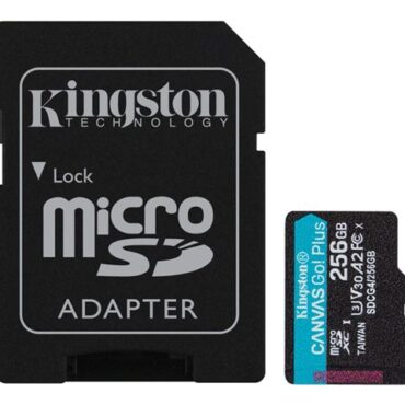 Kingston 256GB microSDXC + Adapter, SDCG4/256GB