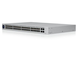 Ubiquiti UniFi Managed 48-port Gigabit Switch (32-port PoE+), 4×SFP, Touchscreen LCD, Rackmount, 195W (USW-48-PoE) - Slika 3
