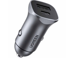 UGREEN auto punjač 24W, USB-C+USB-A, PD3.0/QC3.0,, 30780 - Slika 15
