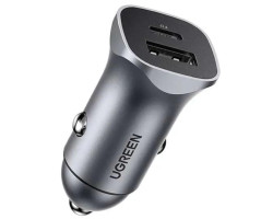UGREEN auto punjač 30W, USB-C+USB-A, PD3.0/QC3.0,, 40858 - Slika 17