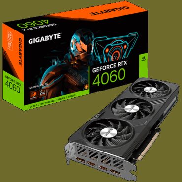 Gigabyte Video Card NVIDIA GeForce RTX 4060 Gaming OC 8G, GV-N4060Gaming OC-8GD