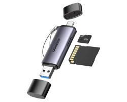 UGREEN čitač memorijskih kartica, TF/microSD/SD kartice, USB-C/USB-A - Slika 15