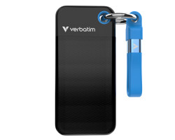 Verbatim Pocket 1TB SSD vanjski disk, USB 3.2 Gen2, Black/Blue - Slika 15