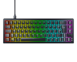 Cherry XTRFY K5V2 compact 65% mehanička tipkovnica, MX red, USB, crna - Slika 11