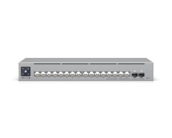 Ubiquiti UniFi 16-port Layer 3 Switch, 12×GbE PoE+, 4×2.5GbE PoE++, 2×10G SFP+, Rackmount (USW-Pro-Max-16-PoE) - Slika 6