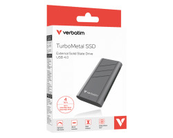 Verbatim TurboMetal 4TB SSD USB4 vanjski disk, R/W: 3700/3600 MB/s - Slika 8