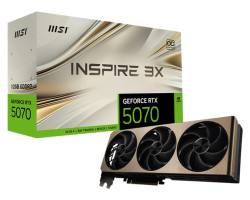 MSI NVidia GeForce RTX 5070 12G INSPIRE 3X OC, 12GB GDDR7/192bit, PCI-E 5.0, 1xHDMI/3×DP - Slika 7