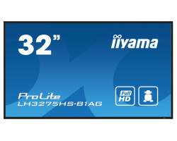 Iiyama 32" LH3275HS-B1AG 1920x1080, FHD IPS panel, Haze 25% 500cd/m2, Landscape and Portrait, Signal FailOver, Speakers 2x 10W, Multiple Inputs HDMI 3x, DisplayPort, DP-out (MST/Mirror/Tiling), US - Slika 14