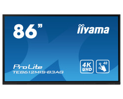 Iiyama 86" TE8612MIS-B3AG,iiWare10 , Android 11, 8/64GB, 40-Points PureTouch IR with zero bonding, 3840x2160, UHD VA panel, Metal Housing, Fan-less, Speakers 2x 16W front, VGA, HDMI 3x HDMI-out, U - Slika 18