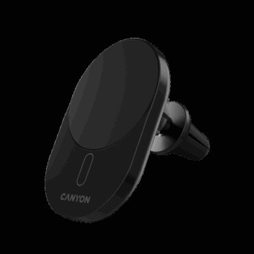 Canyon car charger OnGrip 105 15W Qi2 Wireless Black, CNS-CCH105B