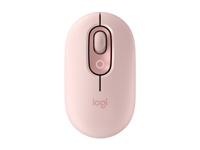 Logitech POP Mouse with emoji - ROSE, 910-007413