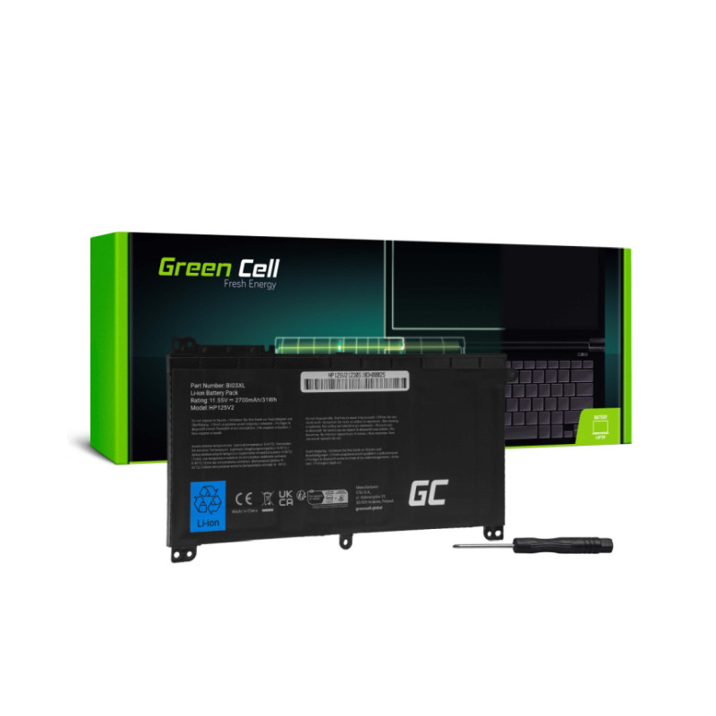 Baterija za HP laptop Green Cell, HP125V2