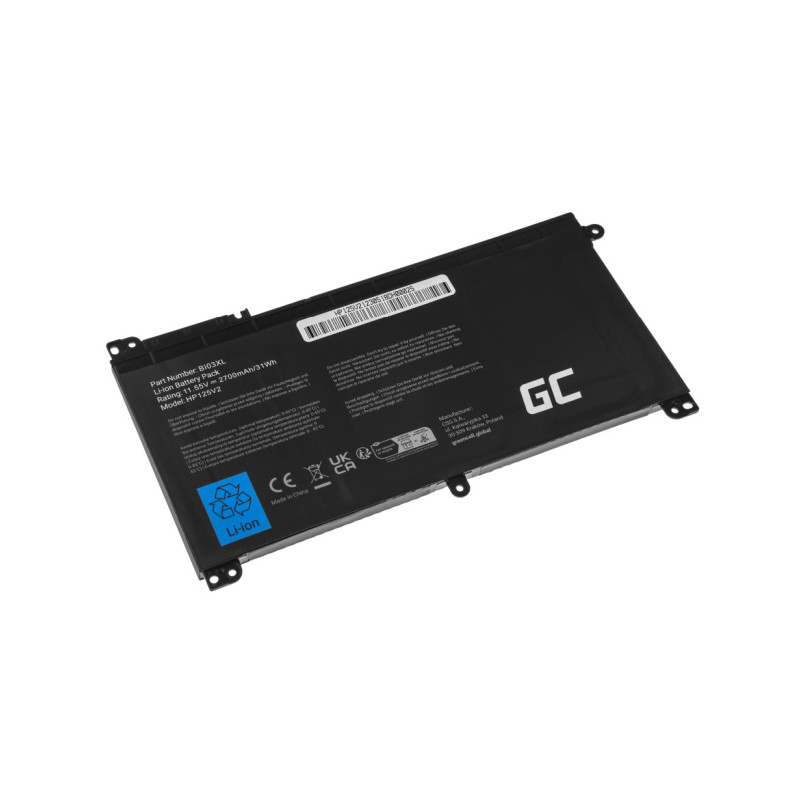 Baterija za HP laptop Green Cell, HP125V2 - Slika 2