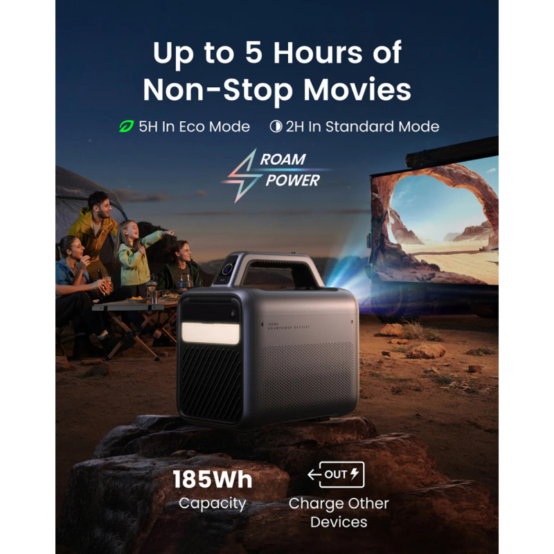 Anker Nebula Mars 3 prijenosni projektor, DLP, Full HD, 30"-200", IPX3, Android TV (D2333211) - Slika 2