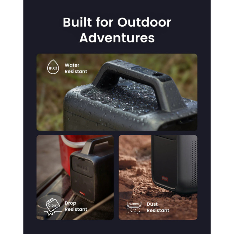 Anker Nebula Mars 3 prijenosni projektor, DLP, Full HD, 30"-200", IPX3, Android TV (D2333211) - Slika 3