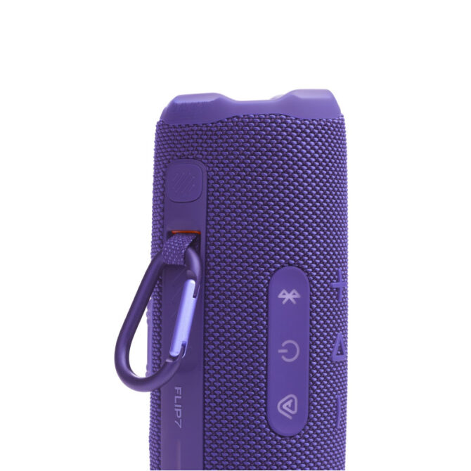 JBL Flip 7 prijenosni zvučnik BT5.4, vodootporan IP68 do 16h slušanja, AI Sound Boost, 45W, Auracast, ljubičasti - Slika 6