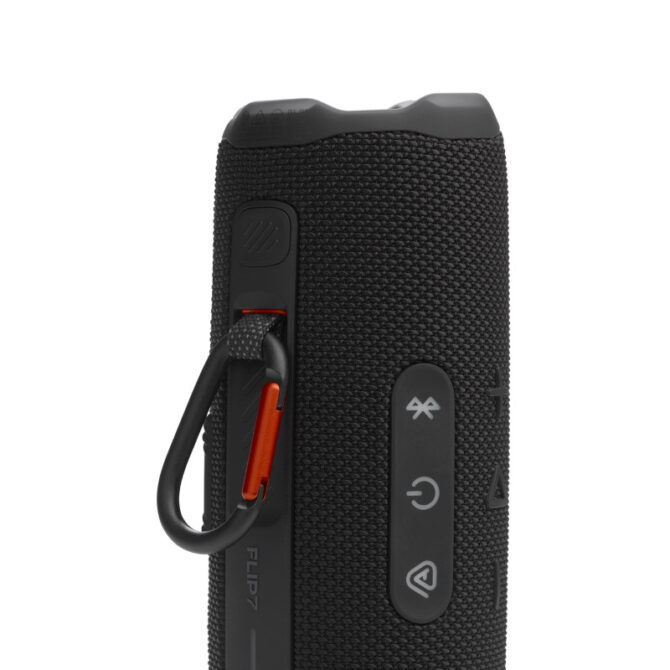 JBL Flip 7 prijenosni zvučnik BT5.4, vodootporan IP68 do 16h slušanja, AI Sound Boost, 45W, Auracast, crni - Slika 6
