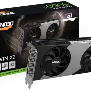 INNO3D GeForce RTX 5060 Ti 8GB TWIN X2, 8GB GDDR7