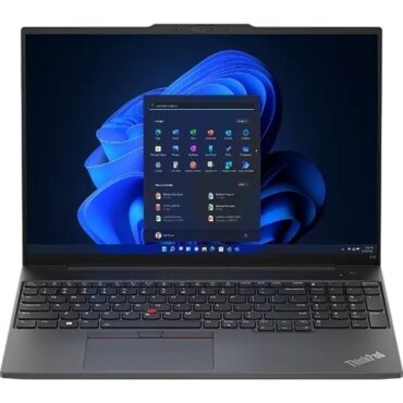 Lenovo ThinkPad E16 Gen 1 R5 / 16GB / 512GB SSD / 16" WUXGA / Windows 11 Pro (black)
