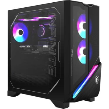 Desktop MSI MPG Infinite X3 AI 2NVZ9 Intel Core Ultra 9 / 128GB / 1TB + 2x2TB SSD / GeForce RTX 5090 / Windows 11 Home / black