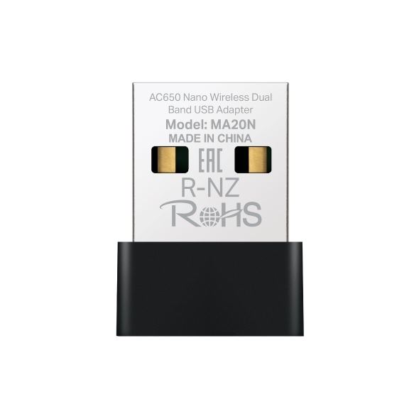 Mercusys AC650 Nano Wireless Dual Band USB Adapter
