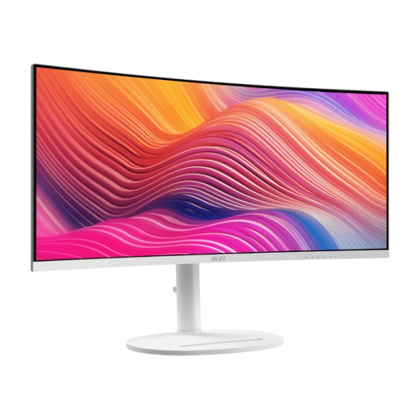 Monitor MSI Modern MD342CQPW 34" / UWQHD / 120Hz / 1ms MPRT / curved / KVM / white - adjustable stand - PD 98W - Slika 2