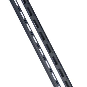 NaviaTec Cable Management Vertical 47U (1 pair), Black