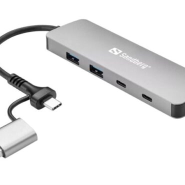 Sandberg USB-C A to 2xUSB-A 2xUSB-C Hub