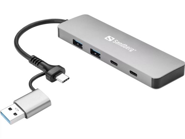 Sandberg USB-C A to 2xUSB-A 2xUSB-C Hub