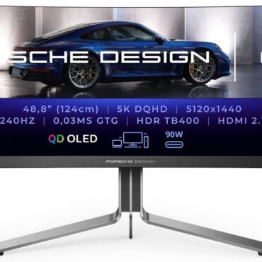 Monitor AGON PD49 48,8" QD-OLED, 2xHDMI, DP, 90W, 240Hz