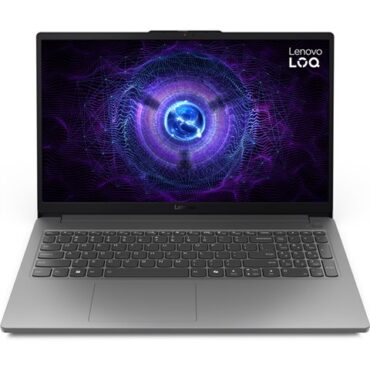 Laptop Lenovo LOQ 15IAX9E i5-12450HX 15,6" 16GB, 83LK0084SC