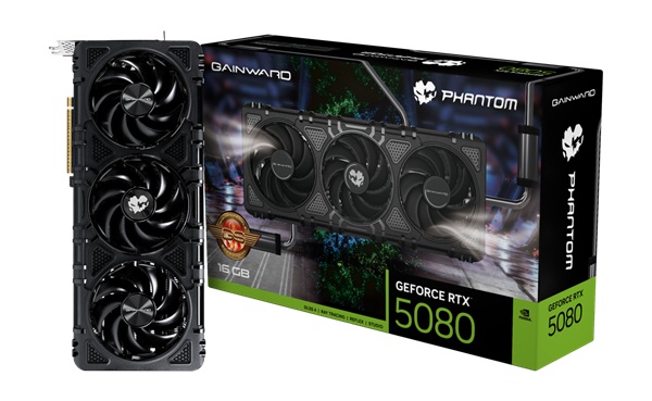 Gainward RTX5080 Phantom GS, 16GB