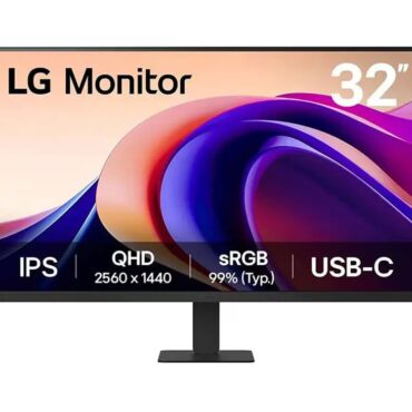 Monitor LG 32U631A 31,5", HDMI, USB-C 15W, QHD