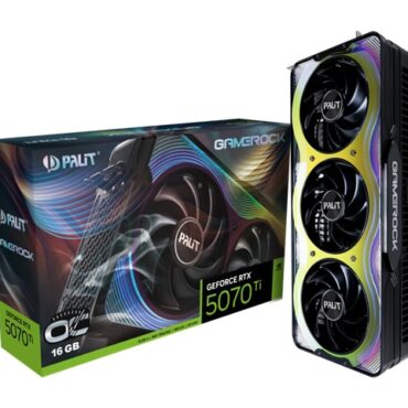 Palit RTX5070TI GameRock OC, 16GB GDDR7