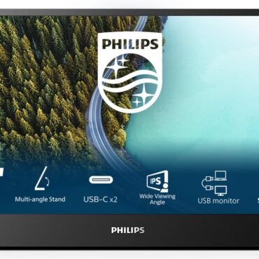 Monitor Philips 16B1P3302 15,6", USB-C, prijenosni