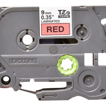 Brother TZE421 Tape black/red 9mm 8m, TZE421