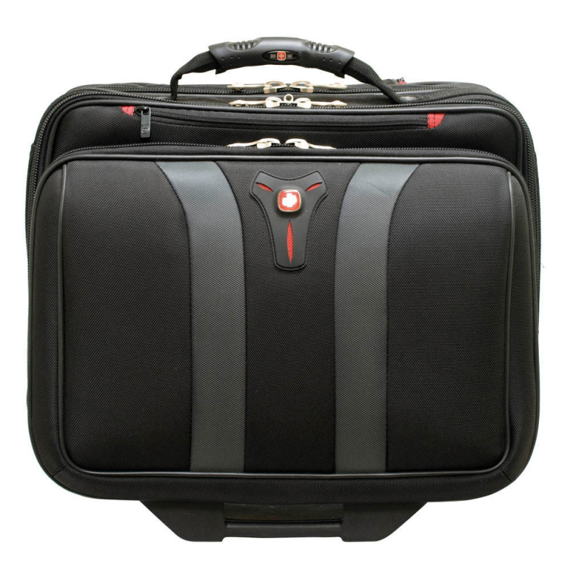 Wenger torba Granada Wheeled sa kotačićima za prijenosnike do 17", crna - Slika 3