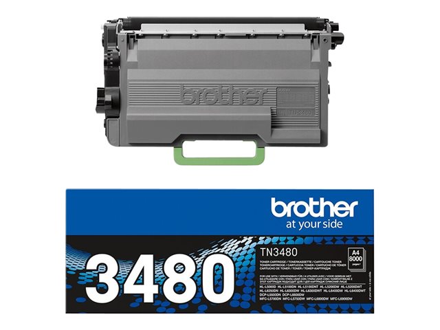 Brother TN3480 Toner Cartridge Black HY, TN3480