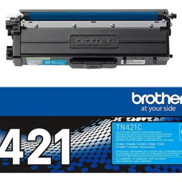 Brother TN421C Toner Cartridge Cyan, TN421C