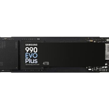 Samsung SSD 990 EVO Plus 4TB M.2 NVMe, MZ-V9S4T0BW