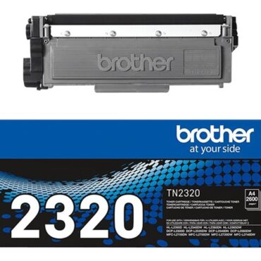 Brother TN2320 black toner 2600 pages, TN2320
