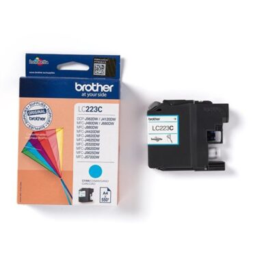 Brother LC223C ink cyan 550pages Black, LC223C
