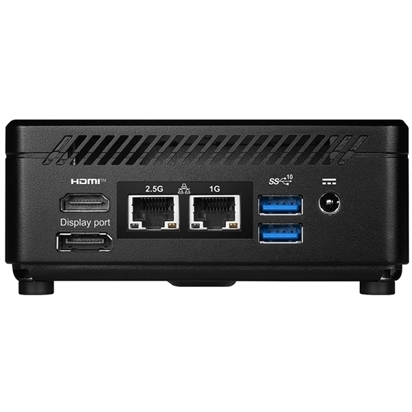Mini desktop PC MSI Cubi 5 12M-407BEU i3 / 16GB / 512GB SSD / Windows 11 Pro / WiFi 6E + BT 5.3 / 1Gbps + 2.5Gbps / black - Slika 3