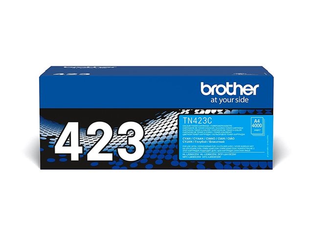 Brother TN423C Toner Cartridge Cyan HC, TN423C