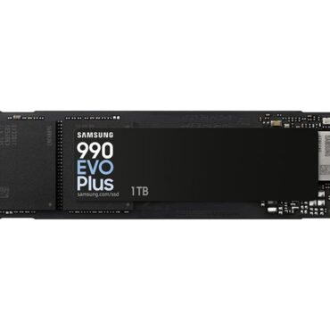 Samsung SSD 990 EVO Plus 1TB M.2 NVMe, MZ-V9S1T0BW