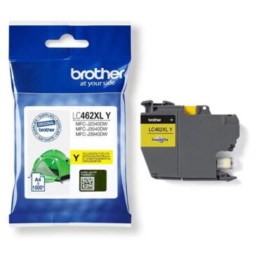 Brother LC462XLY Yellow Ink Cartridge, LC462XLY