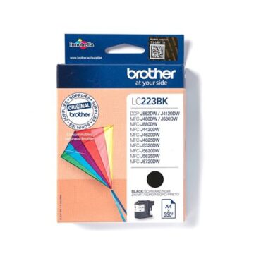 Brother LC223BK ink black 550pages, LC223BK